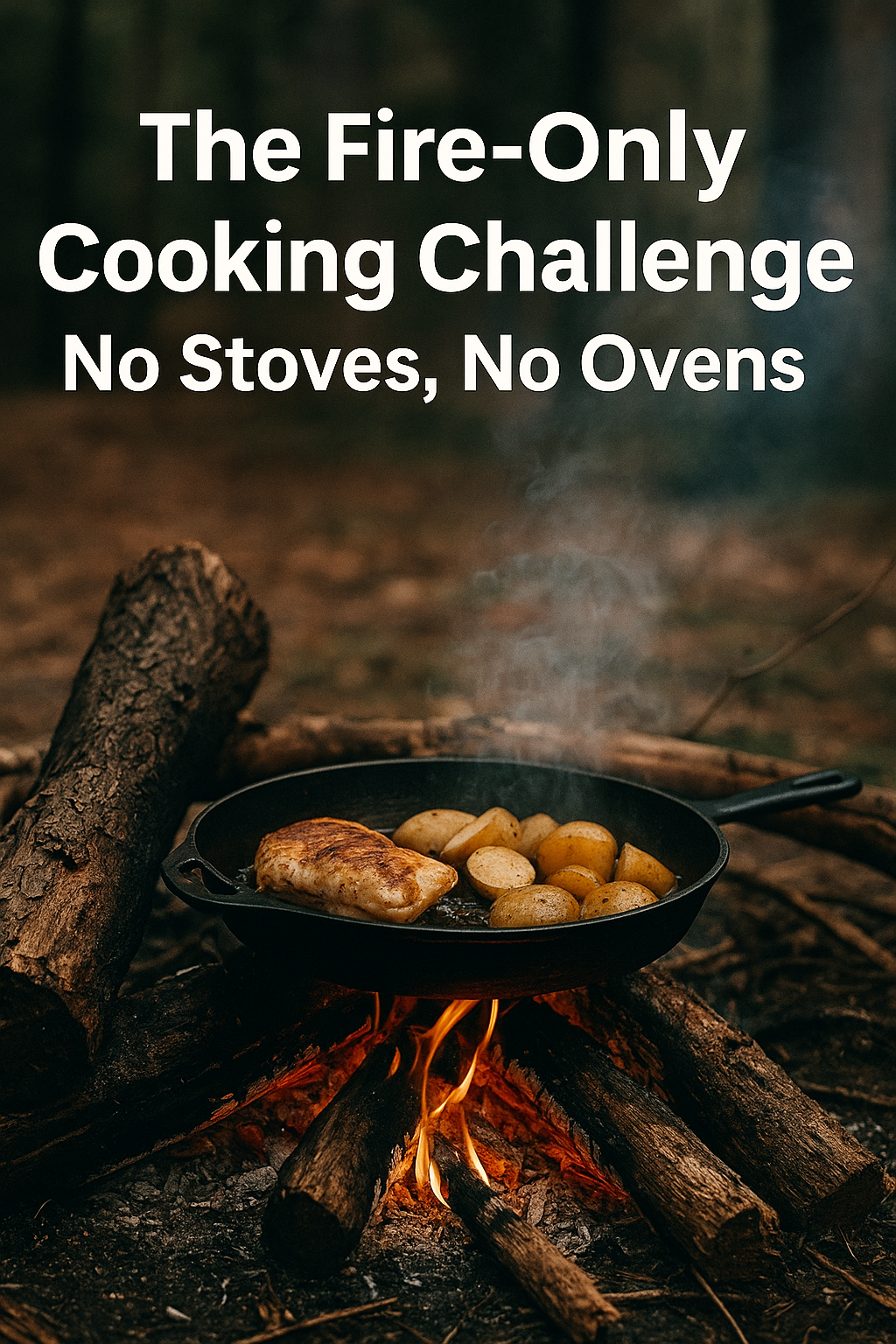The Fire-Only Cooking Challenge: No Stoves, No Ovens — Just Flame