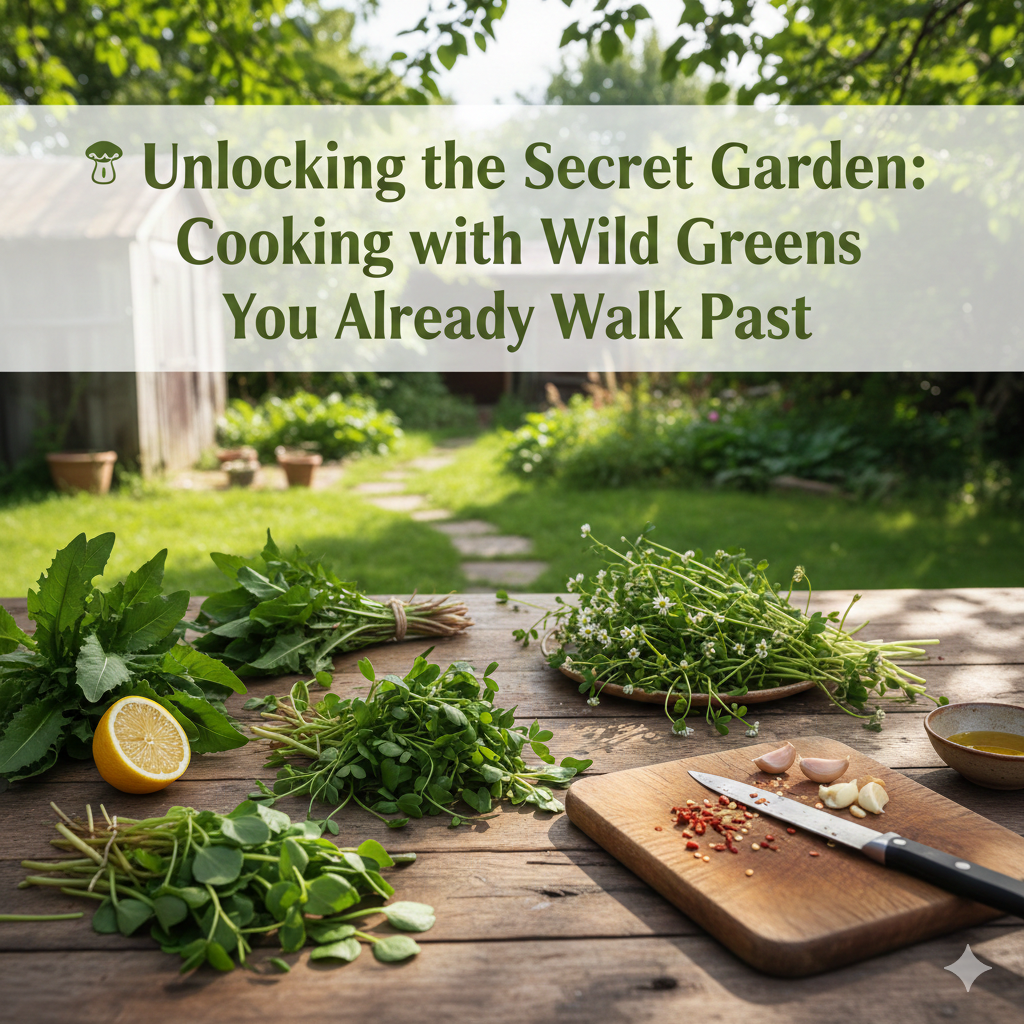 Unlocking the Secret Garden: Cooking with Wild Greens You Already Walk Past
