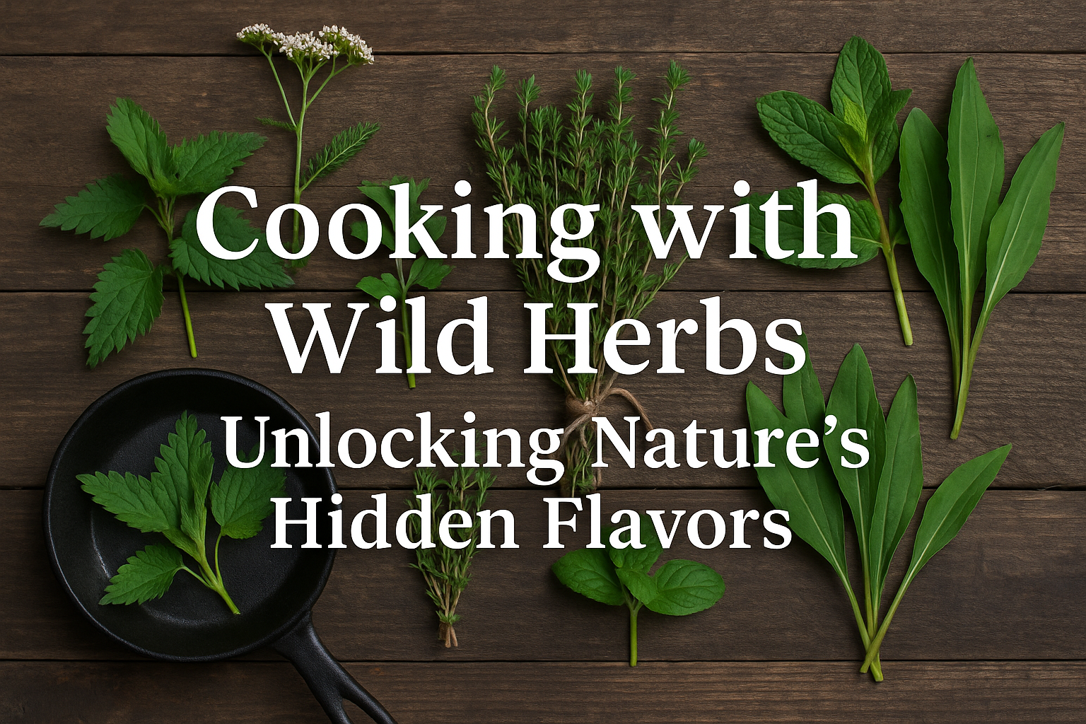 Cooking with Wild Herbs: Unlocking Nature’s Hidden Flavors