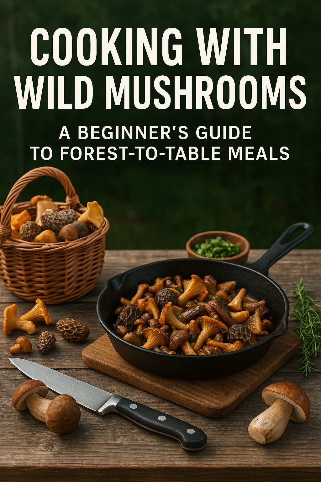 Cooking with Wild Mushrooms: A Beginner’s Guide to Forest-to-Table Meals