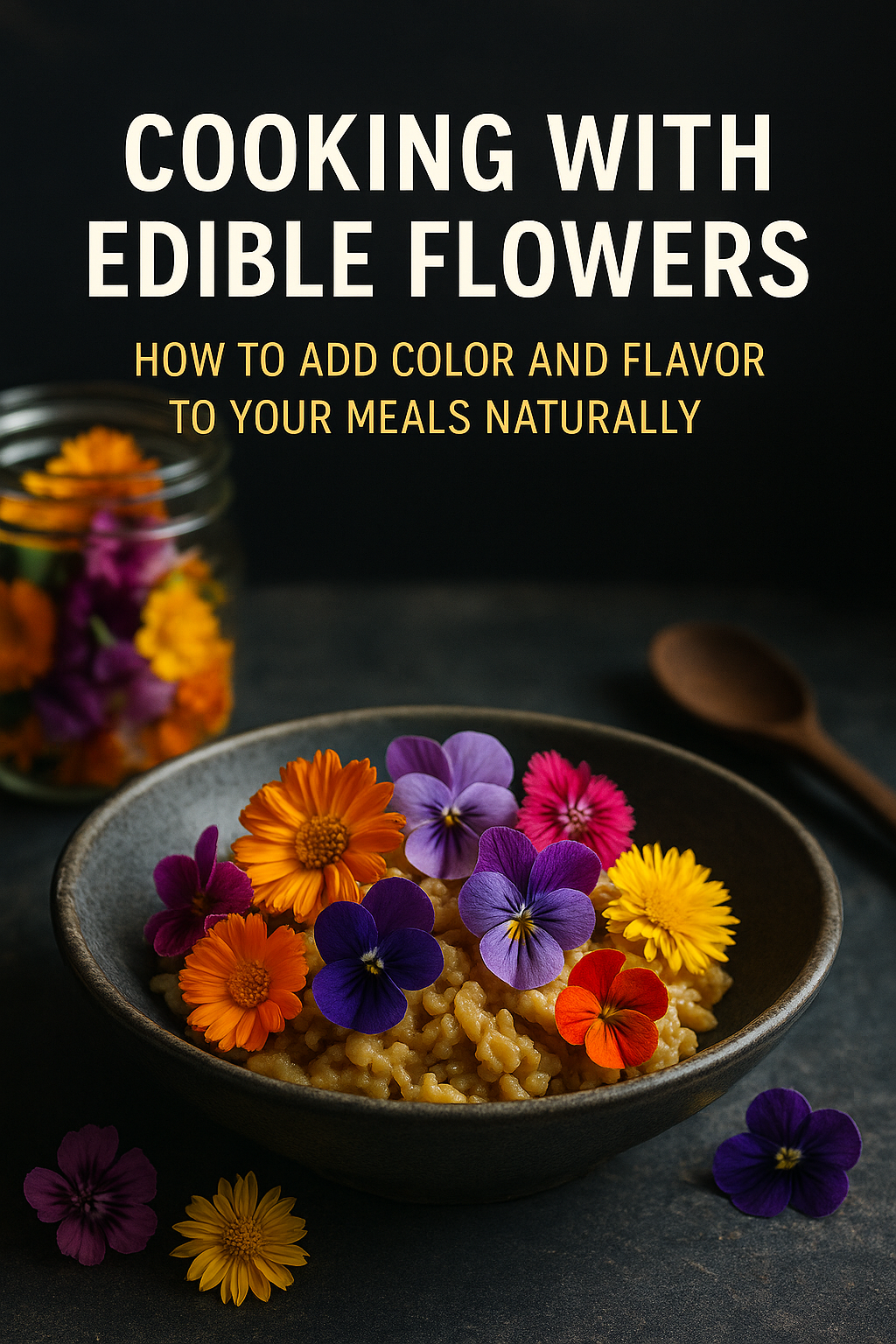 Cooking with Edible Flowers: How to Add Color and Flavor to Your Meals Naturally
